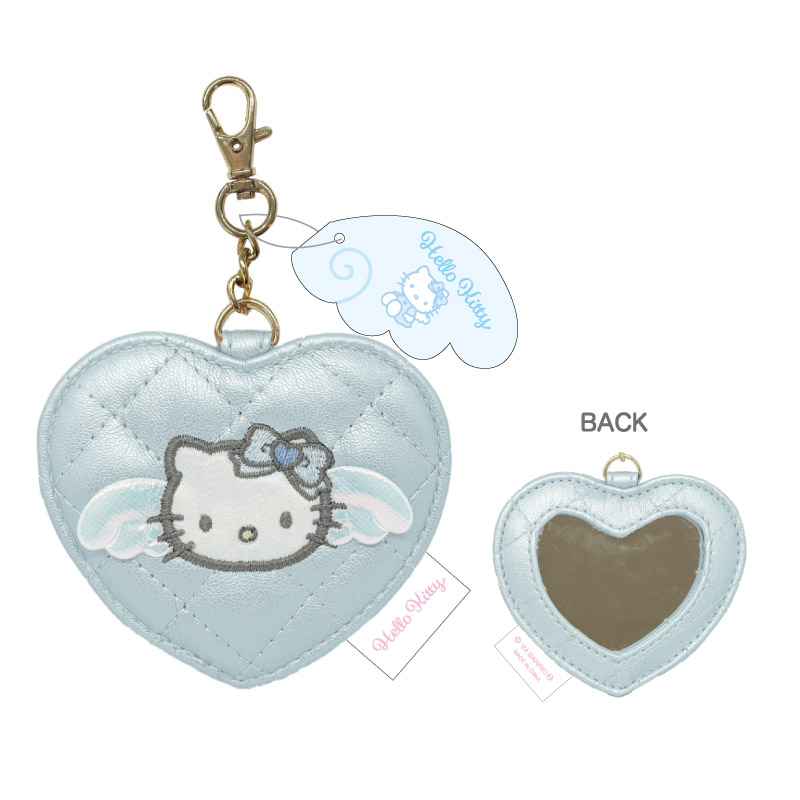 楽天市場】ハローキティ 90s エンジェルキルティングハートミラー