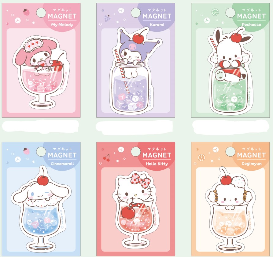 希少レア ハローキティ マグネットマスコット 2001 vivitex サンリオ