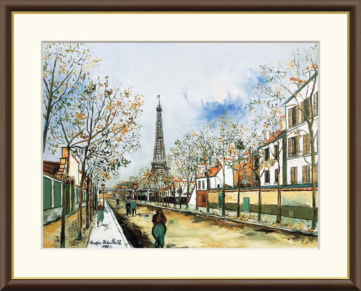 楽天市場】モーリス・ユトリロ ユトリロ 名画 模写複製画 アート 絵画