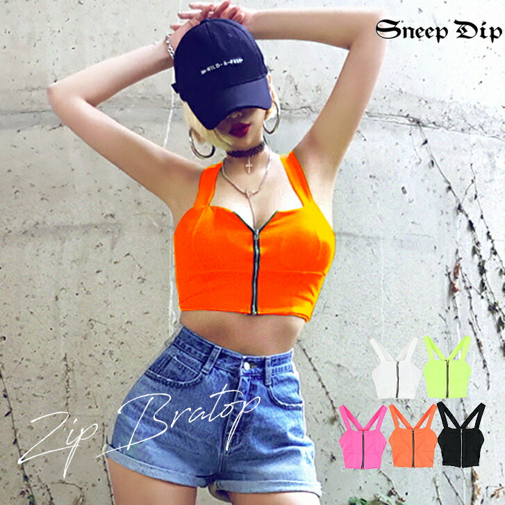 GLAVIL ジップアップ スカルキャミソール 平成ギャル 激レア GLAVIL