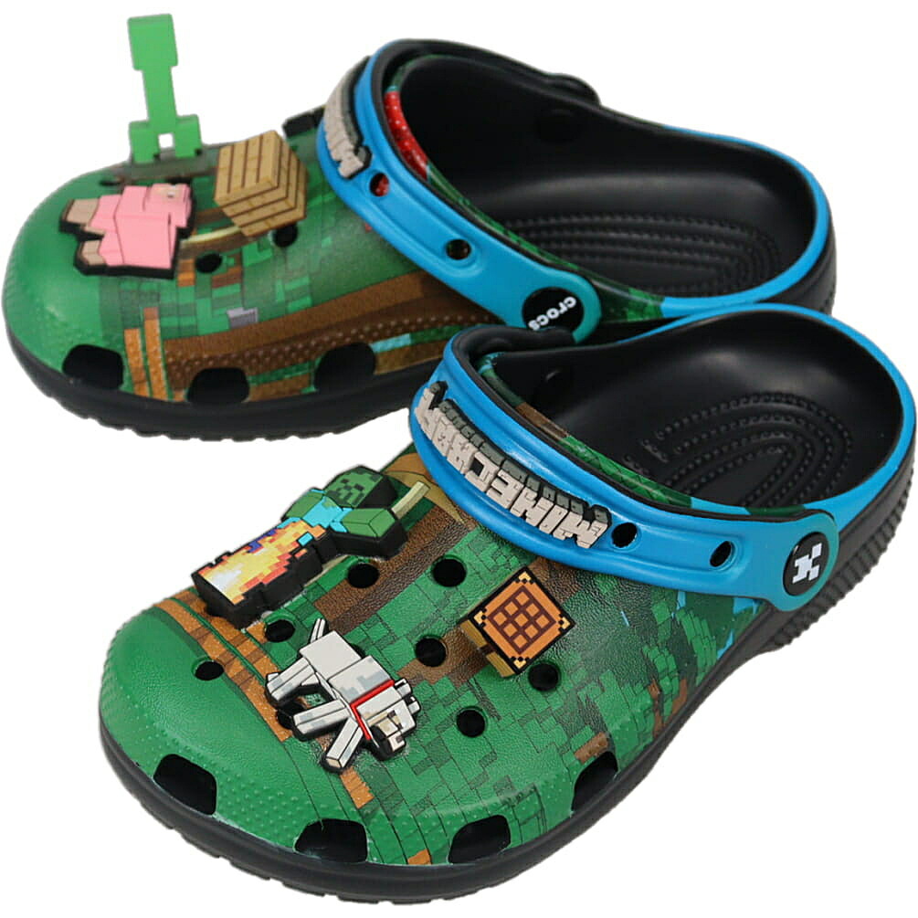 楽天市場】クロックス crocs サンダル マインクラフト クラシック