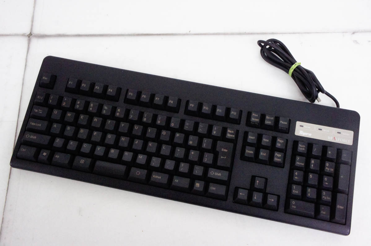 楽天市場】【中古】Topre東プレ REALFORCE リアルフォース 108UBK 変