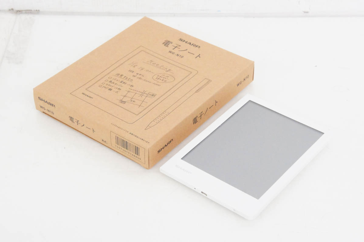 楽天市場】【中古】SHARPシャープ 手書き電子ノート WG-N10 電子メモ