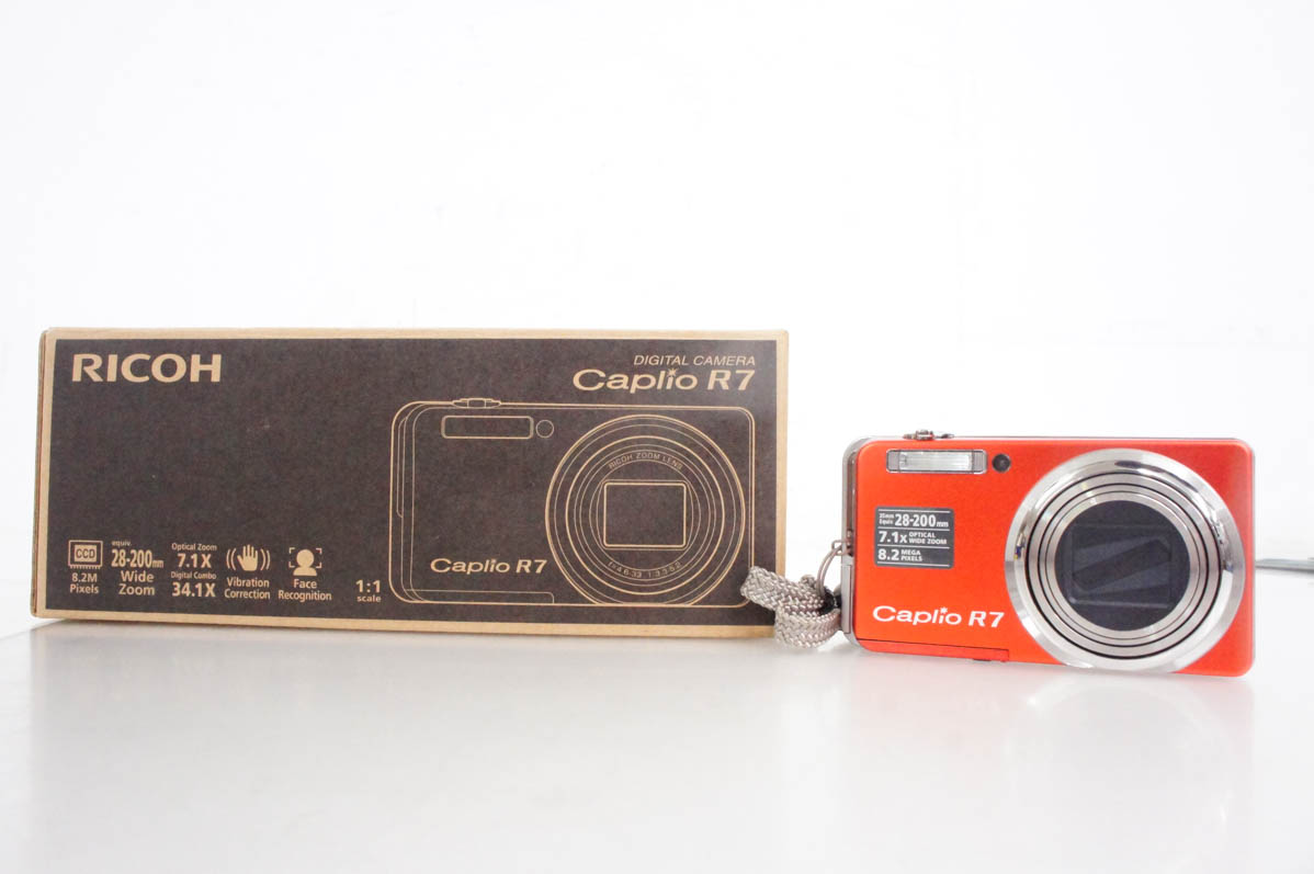 楽天市場】【中古】RICOHリコー コンパクトデジタルカメラ CAPLIO R7