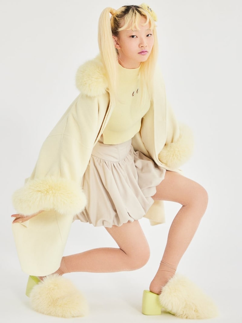 楽天市場】【SALE／30%OFF】ファー付きミドルケープコート SNIDEL