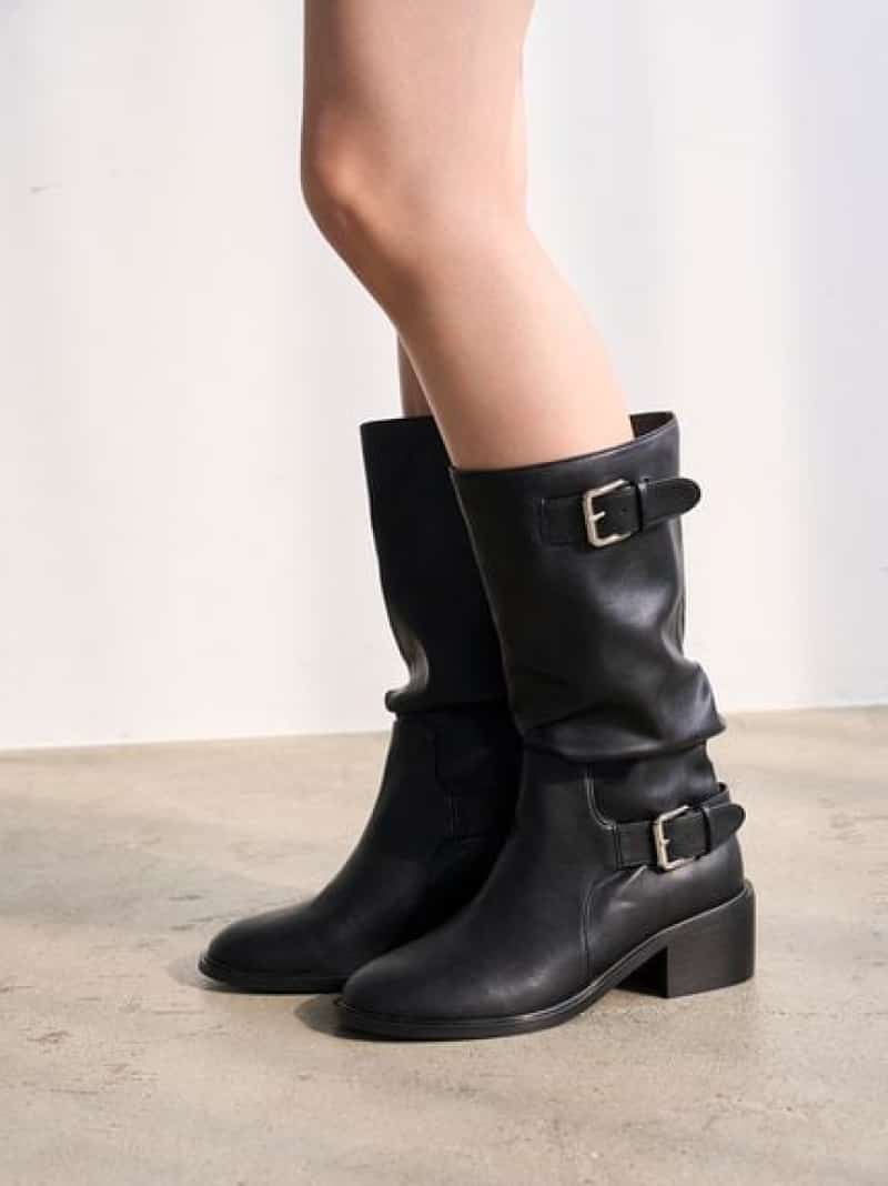 楽天市場】【SALE／50%OFF】ルーズバックルショートブーツ SNIDEL