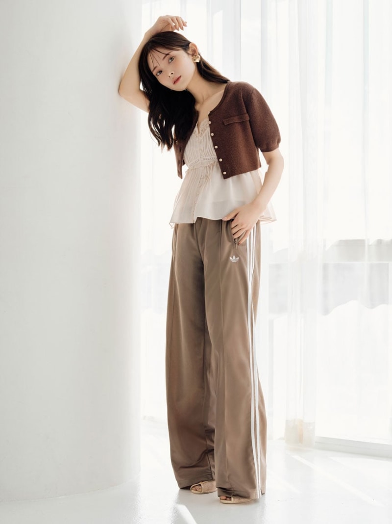 楽天市場】【adidas Originals】トラックパンツ SNIDEL スナイデル