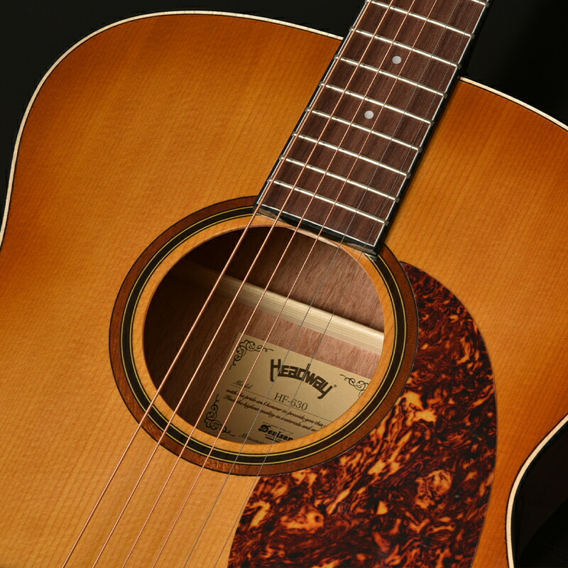 楽天市場】Headway ヘッドウェイ HF-630 HB アコースティックギター