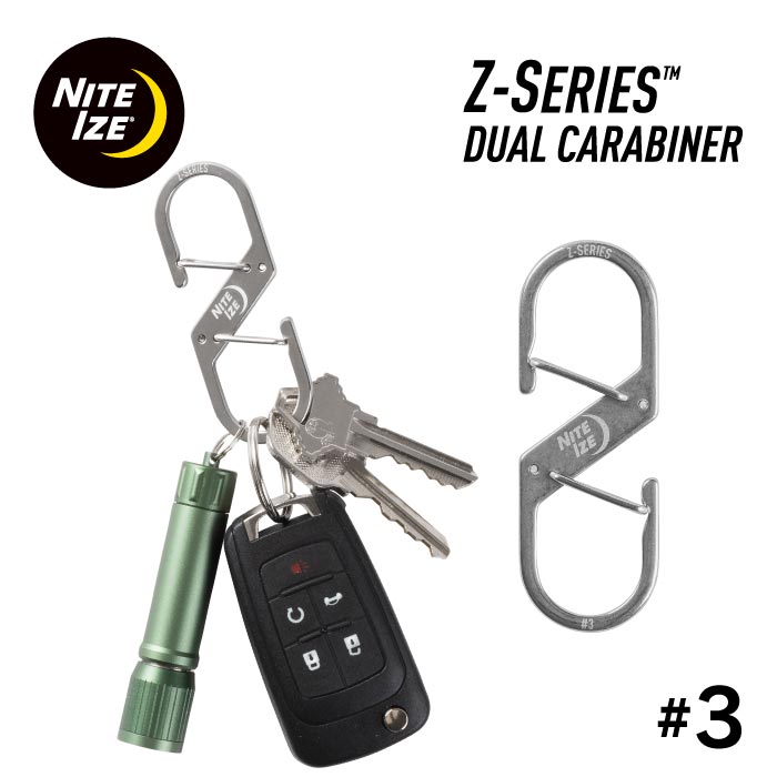 楽天市場】ナイトアイズ カラビナ おしゃれ Z型 S字カラビナ カラビナ