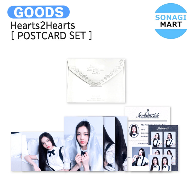 楽天市場】Hearts2Hearts [ POSTCARD SET ] Four Hearts Club MD