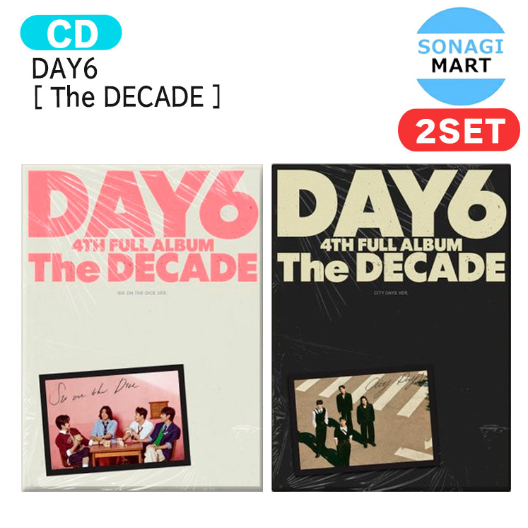 楽天市場】DAY6 [ The DECADE ] 2種セット 4th Full Album / デイ