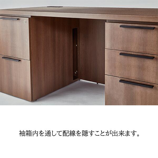 楽天市場】マネージメントデスク 1800mm 両袖机 エグゼクティブデスク