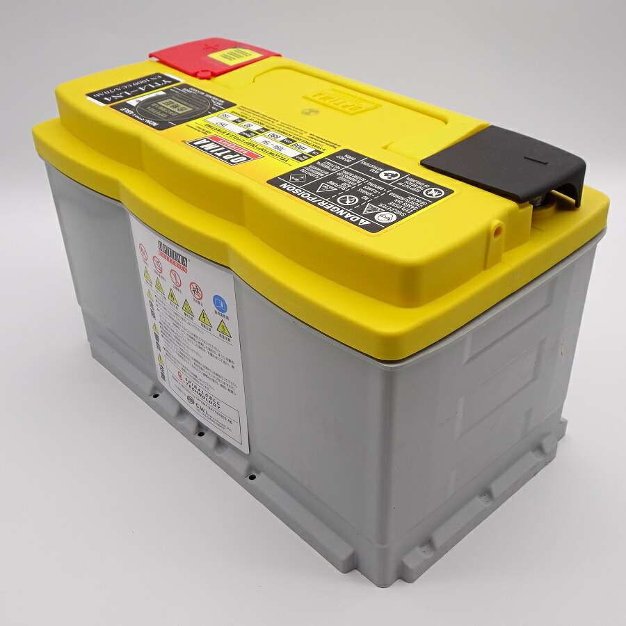 t*n様 JL ラングラー オプティマ バッテリー イエロートップ YTL4-L t