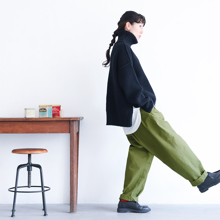 楽天市場】［me］ 私のオリーブテーパード M/L/LL/3L/4L/5Lサイズ