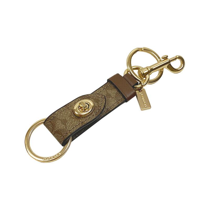 楽天市場】コーチ COACH キーリング シグネチャー トリガー スナップ