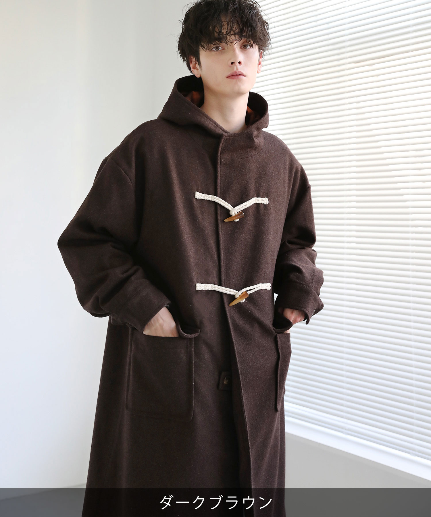 楽天市場】Revo. ダッフルコート ロング丈 ロングコート メンズ コート