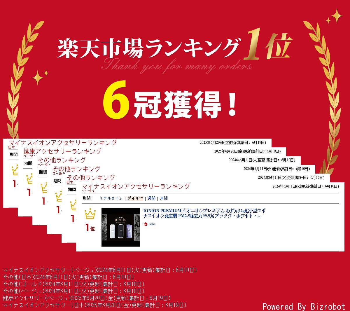 楽天市場】IONION PREMIUM イオニオンプレミアム わずか22g超小型