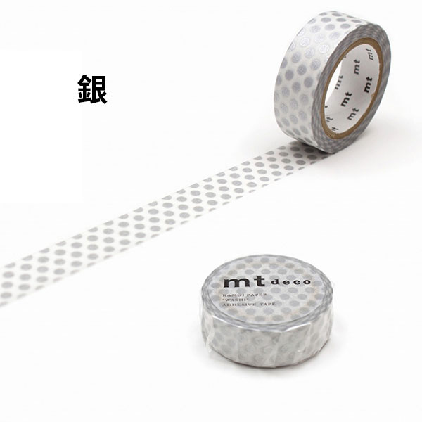 楽天市場】mt マスキングテープ 1P ドット (15mm×7m) : 素材本舗 楽天