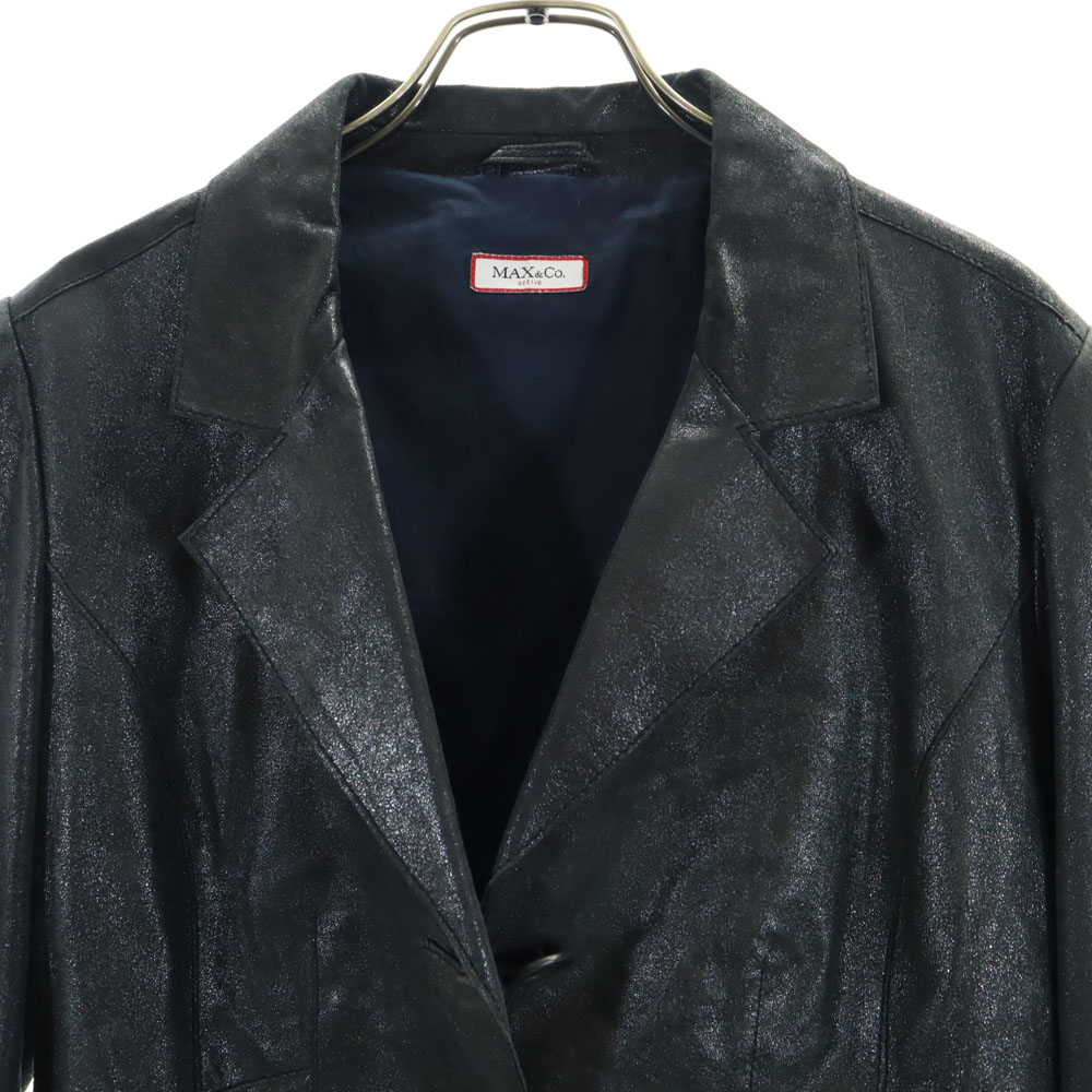 楽天市場】古着 MAX&CO マックスアンドコー レザージャケット 42