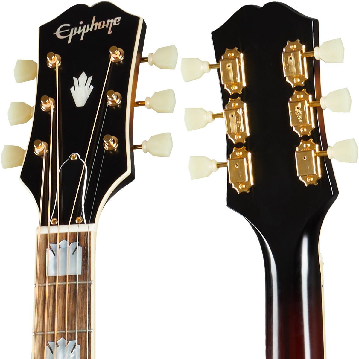 楽天市場】Epiphone Inspired by Gibson J-200 (Aged Vintage Sunburst