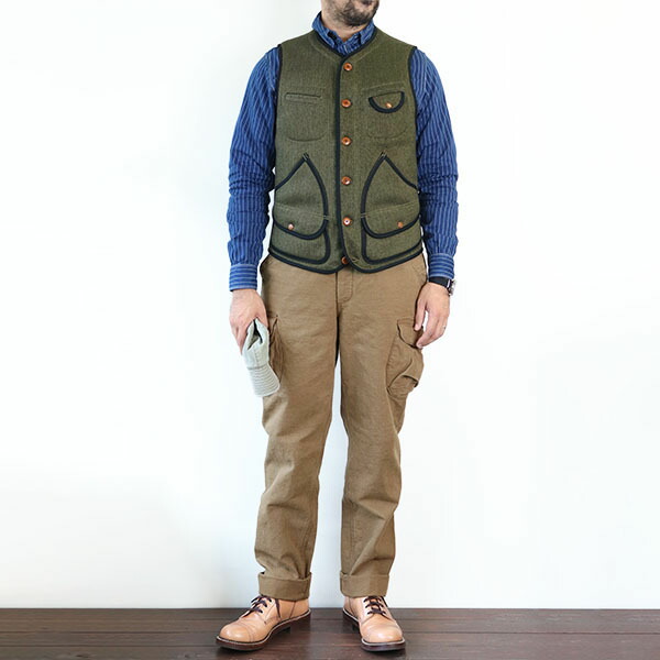 楽天市場】フリーホイーラーズ BRIDGEPORT OUTDOOR STYLE HUNTING VEST