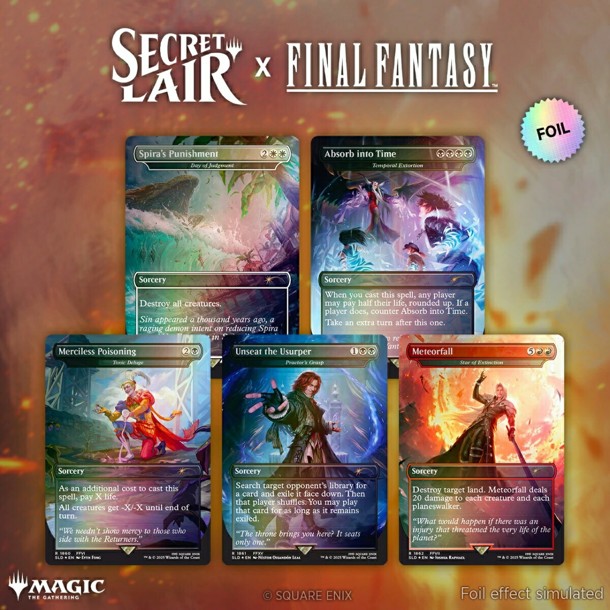 MTG FF シークレットレイヤー コンプリート バンドル 2025 MTG FF