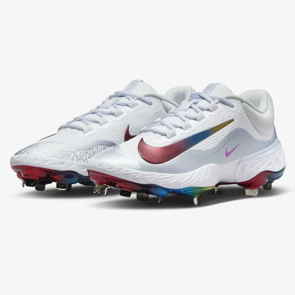楽天市場】ナイキ Nike 野球 金具スパイク カラースパイク ホワイト