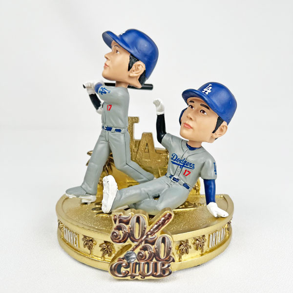 楽天市場】50/50 大谷翔平 バブルヘッド人形 盗塁 ホームラン