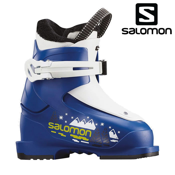 Salomon 子ども用 スキーブーツ 青 24/24.5㌢（285㍉） Salomon 子ども