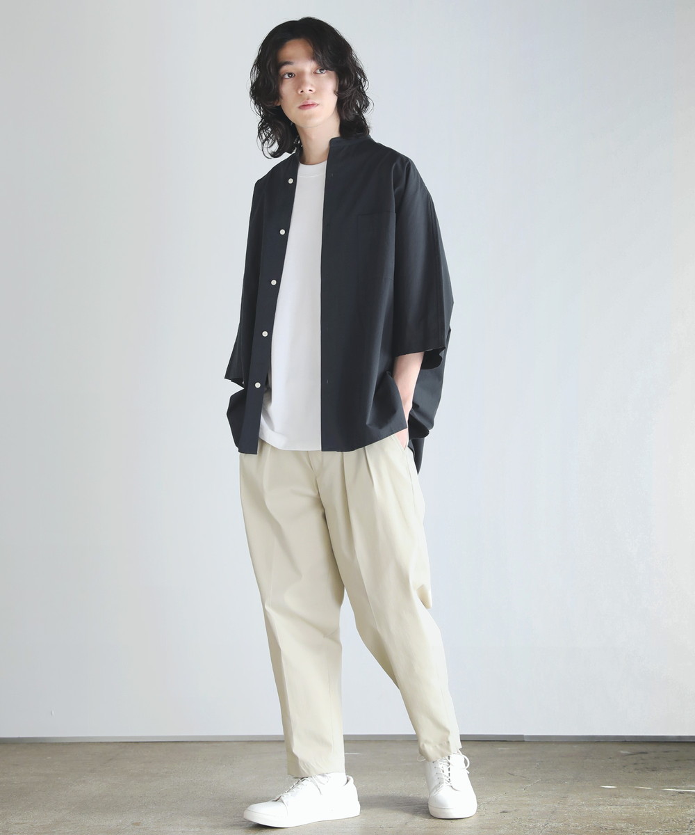 楽天市場】シャツ メンズ メンズファッション 春 春服 5分袖 ドルマン