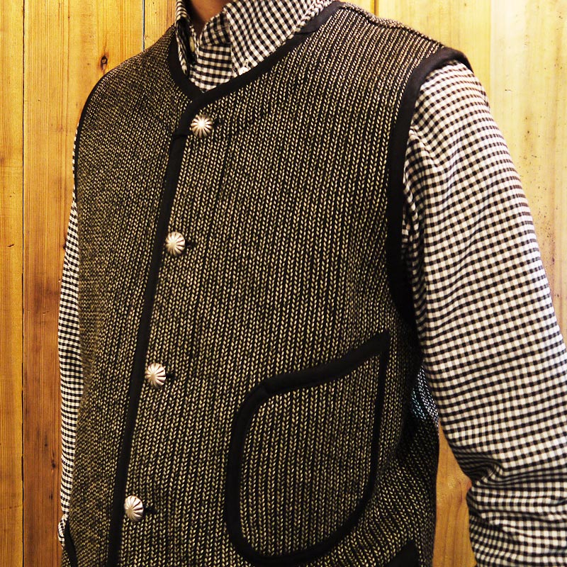 バーンズアウトフィッターズ ゴマシオベスト BARNS サイズL 内側起毛