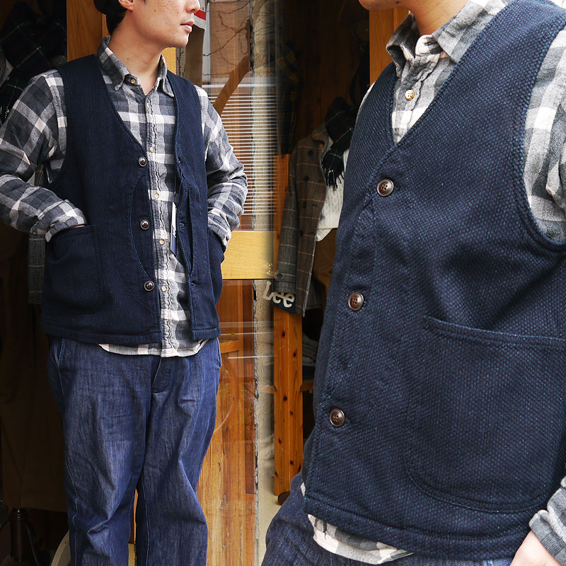 楽天市場】ジャパンブルージーンズ ベスト 刺し子ベスト デニムベスト