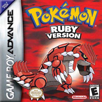 楽天市場】【中古】北米版 GBA Pokemon Ruby ポケットモンスター