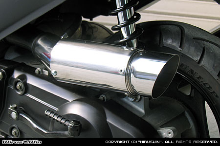 楽天市場】WirusWin アドレスV125 サイレンサー型 エアクリーナーkit