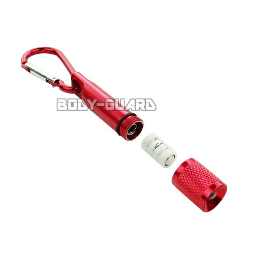 楽天市場】キーホルダー ミニLEDライト オレンジ 電池式 キーホルダー