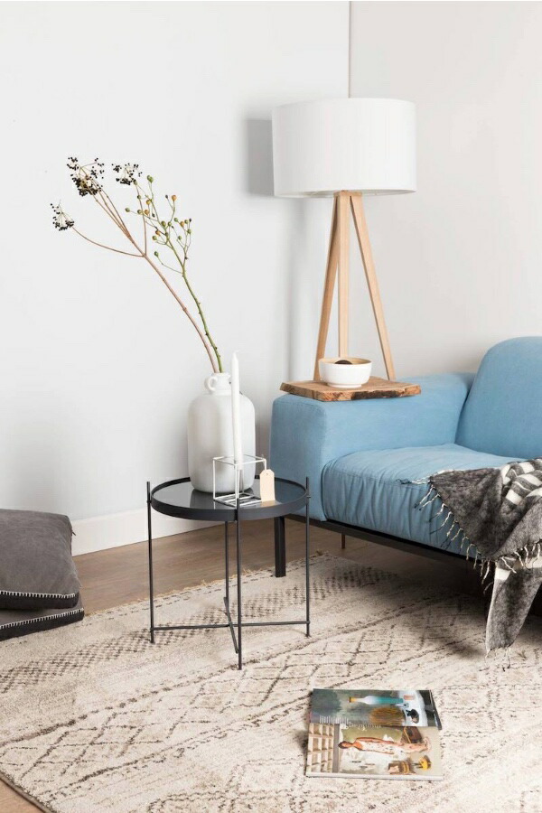 楽天市場】Zuiver サイドテーブル ローテーブル ガラス ブラック 丸