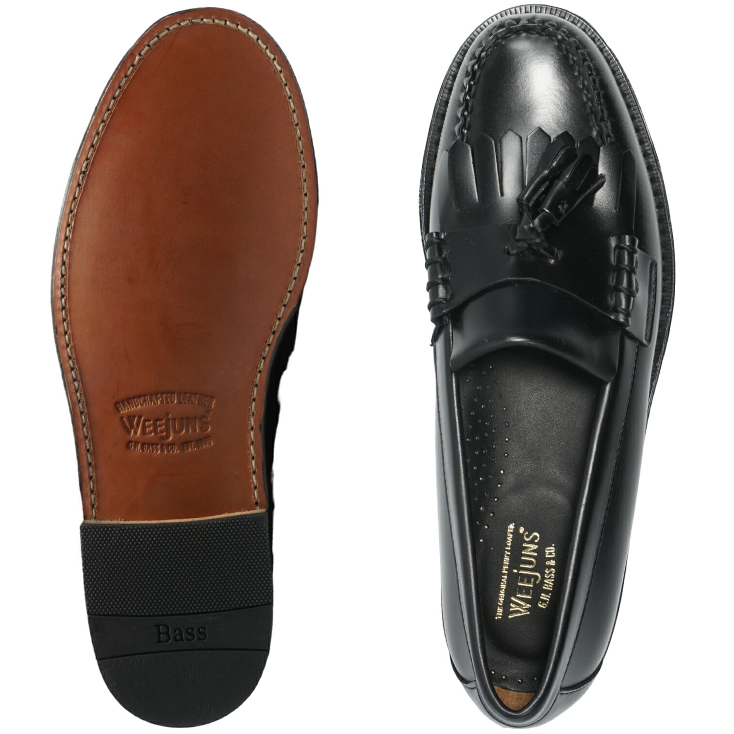 楽天市場】【返品交換可】G.H.BASS バス LAYTON レイトン 黒 BLACK