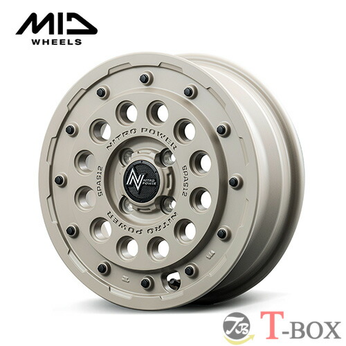 楽天市場】単品1本価格 14インチ 4.5J 4/100 MARUKA マルカ NITRO