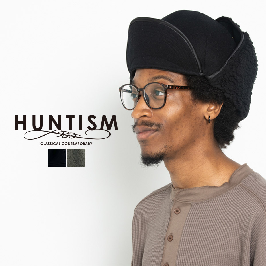 楽天市場】HUNTISM ハンティズム Bomber Cap ボンバーキャップ
