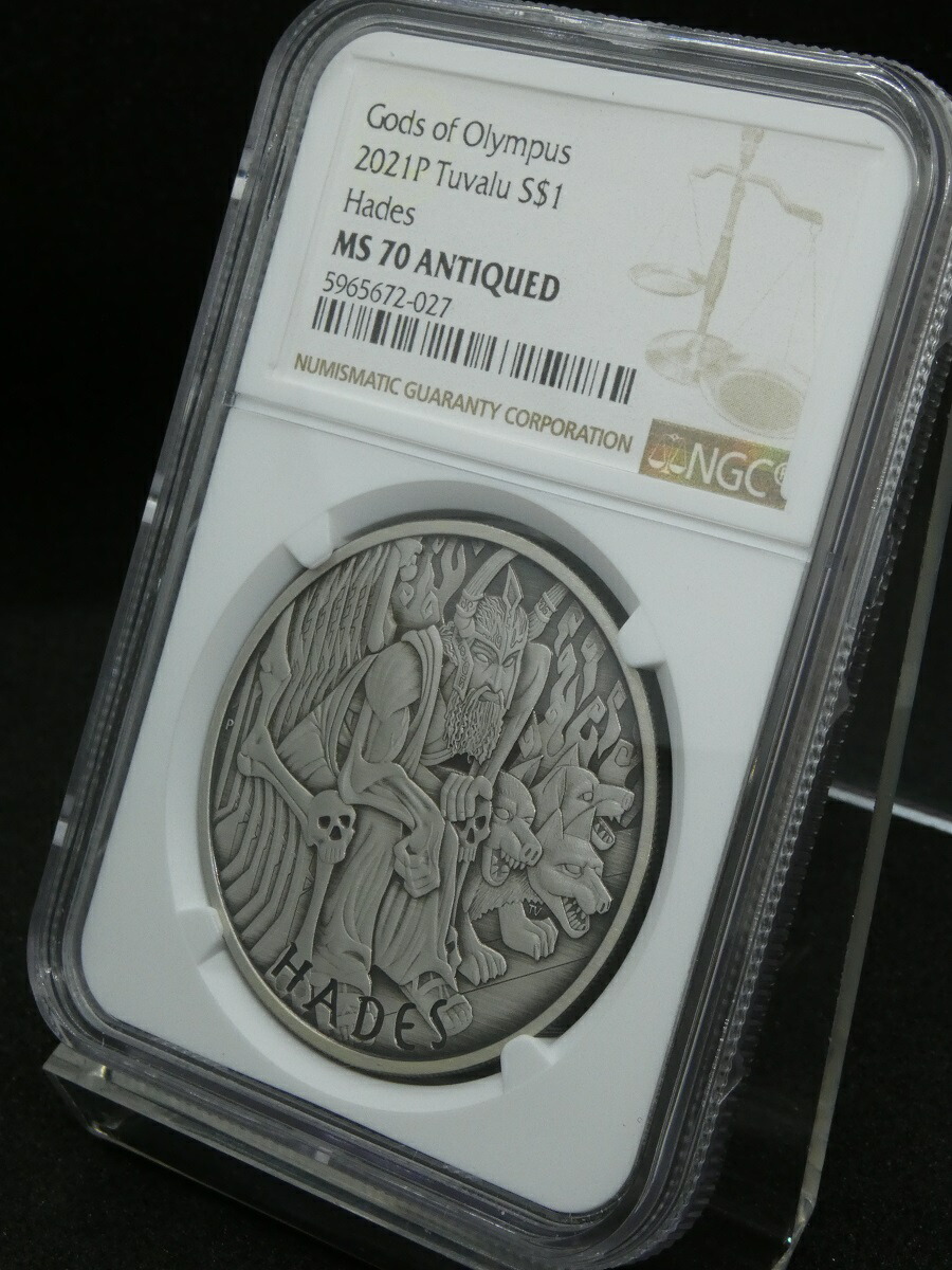 楽天市場】NGC MS70 アンティーク ツバル 1ドル銀貨 1オンス 銀貨