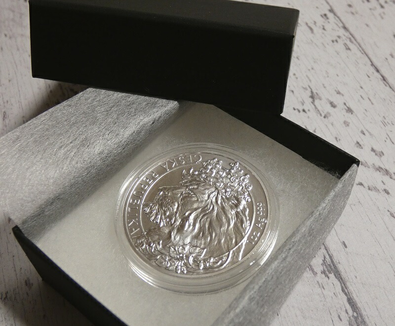 楽天市場】【2021年新品 チェコライオン】チェコ造幣局 1オンス チェコ