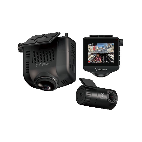 楽天市場】ユピテル 360°&リアカメラドライブレコーダーmarumie