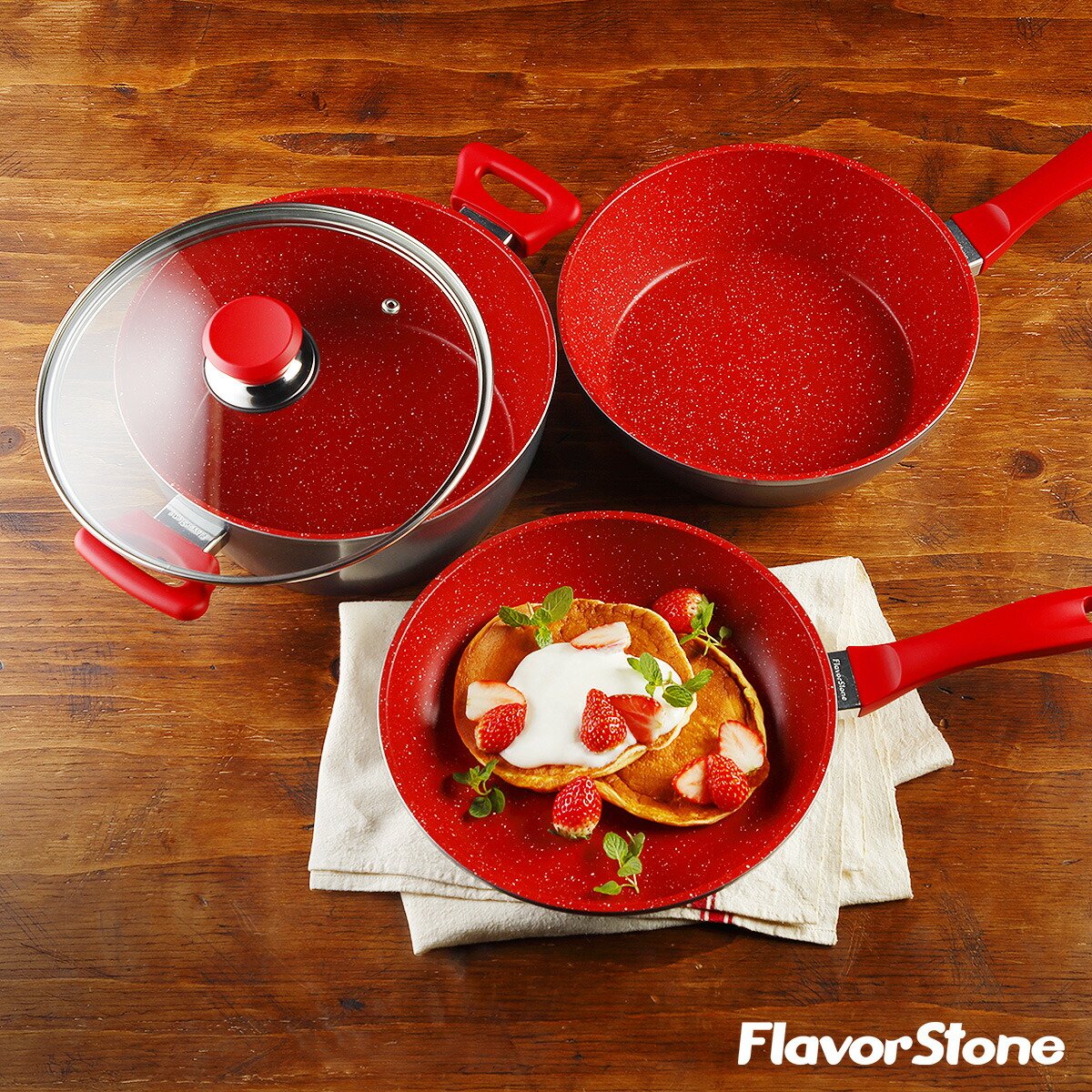 楽天市場】【公式】フレーバーストーン グランド4点セット レッド