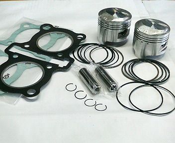 楽天市場】CB400Tホーク2 CB400Nホーク3 0.5mmオーバーサイズピストン