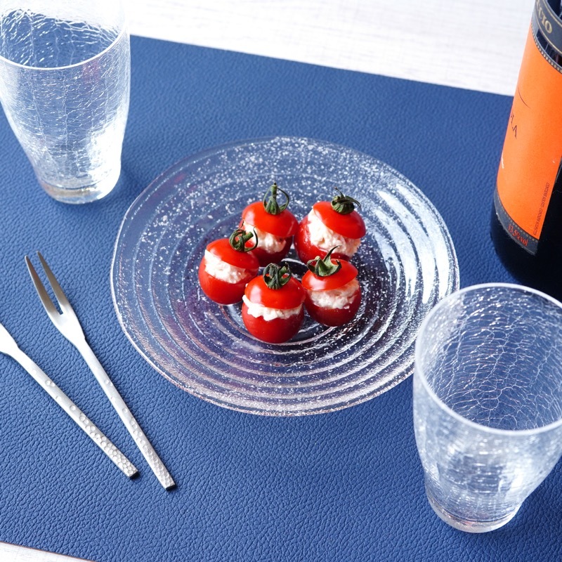 楽天市場】小皿 取り皿 取皿 ガラス 15cm【5点セット】「 たち吉 水音