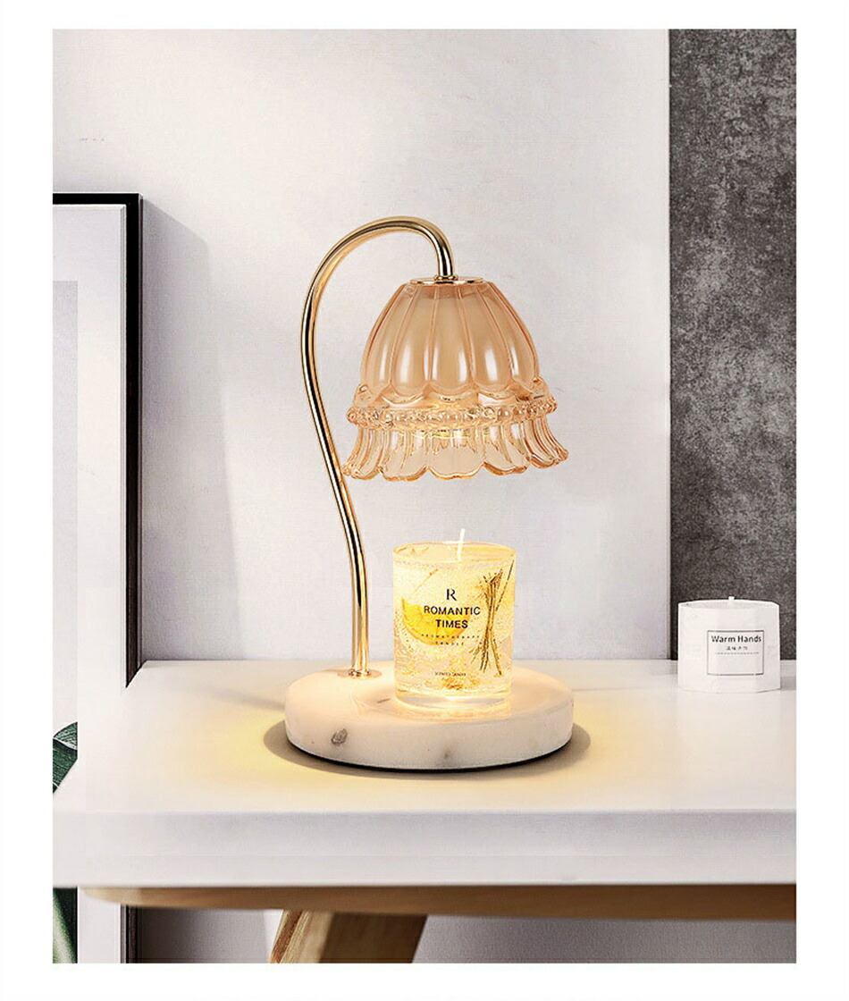 楽天市場】キャンドルウォーマー 大理石 タイマー キャンドル