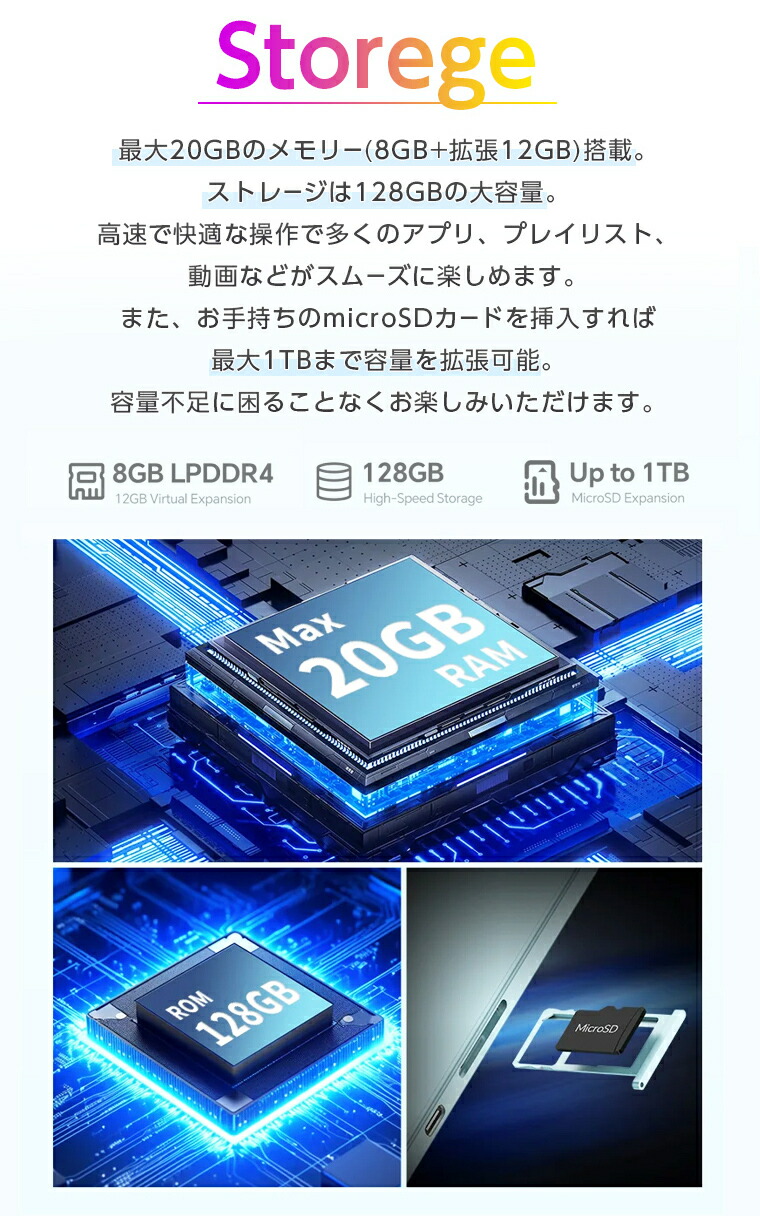 楽天市場】【高性能 4GLTE /SIMフリーモデル】11インチ Android15