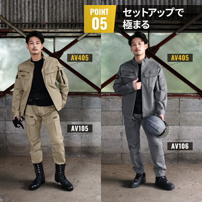 楽天市場】AVIREX ワークジャケット 2025秋冬新作 AV405 アビレックス