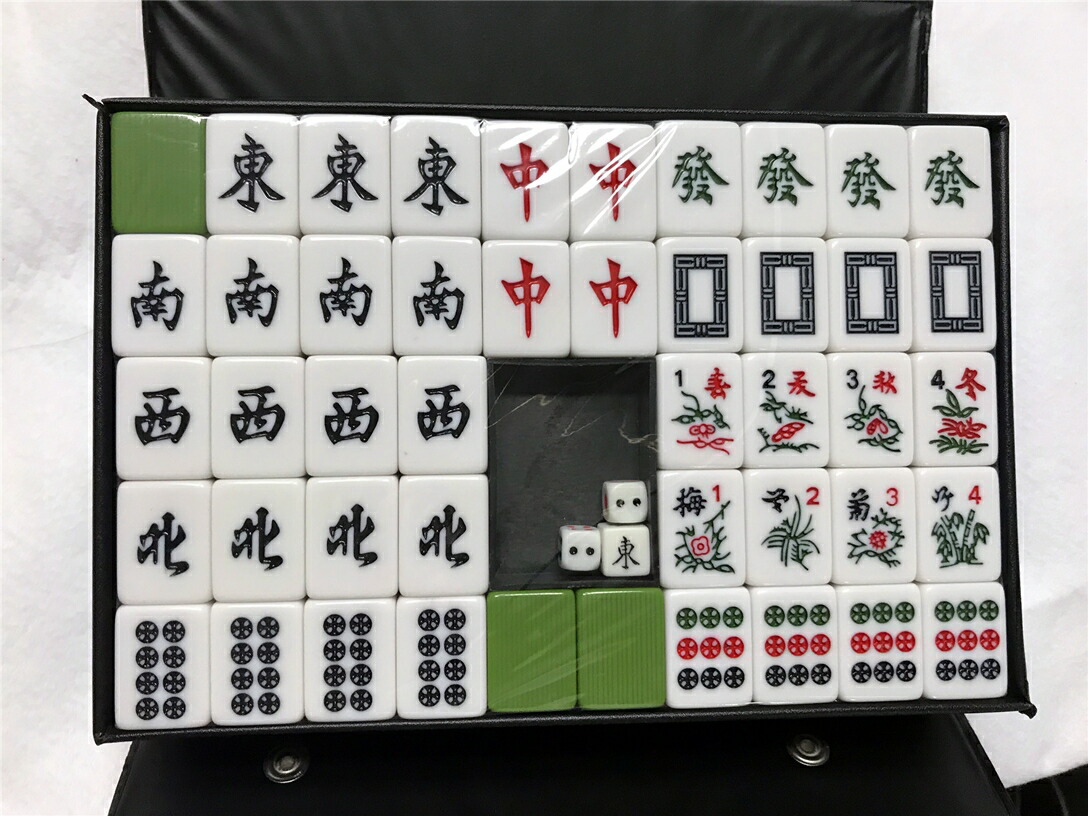 楽天市場】本格の家庭用マージャン牌 （セット約3kg)重量感あり・爽快