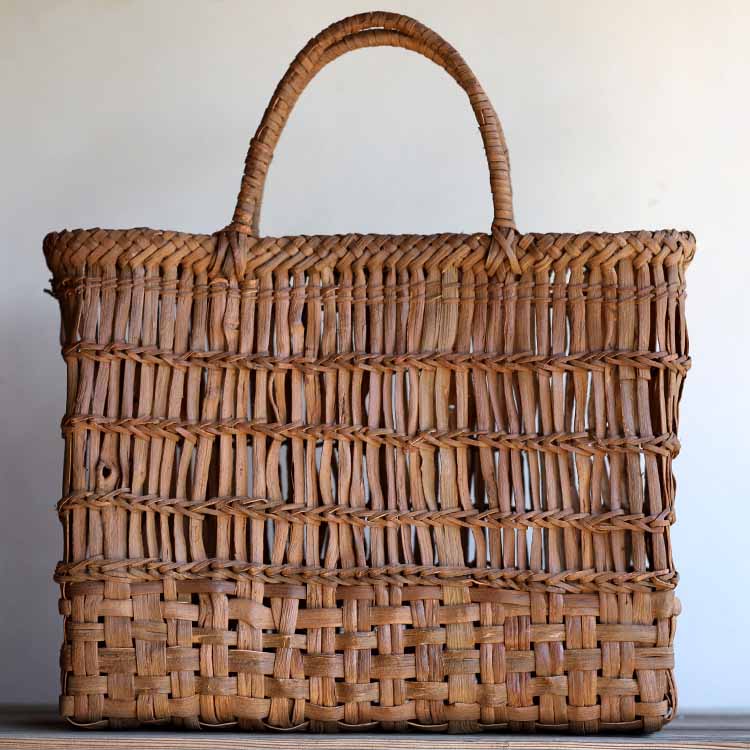 NICO 棚編み山葡萄のかごバッグ NICO 棚編み山葡萄のかごバッグ 楽天